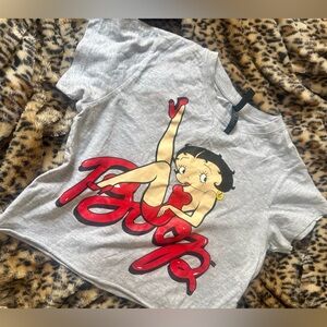 Betty Boop Crop Top